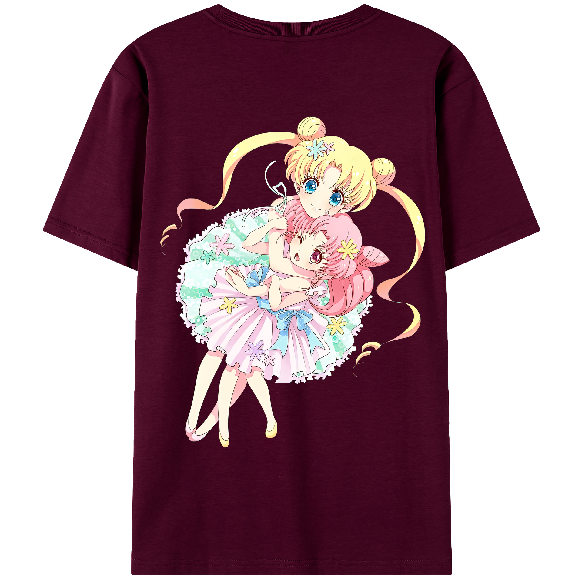 （画像用） 美少女戦士セーラームーン 愛野 美奈子 あいの みなこ Sailor Moon Aino Minako レディース半袖Tシャツ(バックプリント)